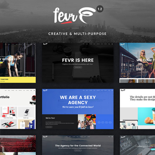Fevr – Creative MultiPurpose Theme