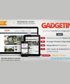 Gadgetine WordPress Theme for Premium Magazine