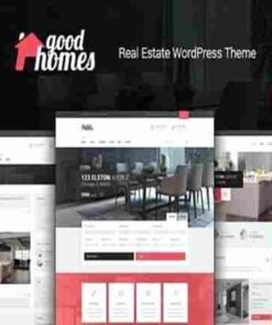Good Homes Theme GPL A Contemporary Real Estate WordPress Theme