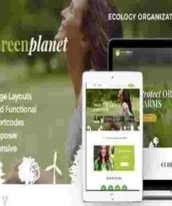 Green Planet Theme GPL Environmental Non-Profit Organization WordPress Theme