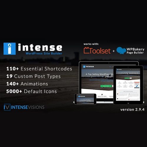 Intense – Shortcodes and Site Builder for WordPress