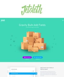 Jetsloth Gravity Forms Bulk Add Fields