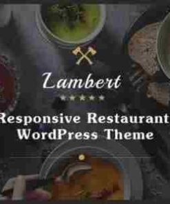 Lambert – Restaurant Cafe Pub WordPress Theme