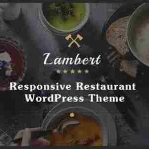 Lambert – Restaurant Cafe Pub WordPress Theme