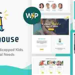 Lighthouse School for Handicapped Kids WP Theme