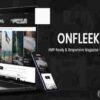 Onfleek Theme GPL AMP Ready and Responsive Magazine Theme