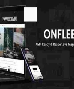 Onfleek Theme GPL AMP Ready and Responsive Magazine Theme