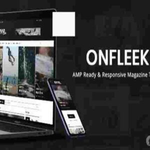 Onfleek Theme GPL AMP Ready and Responsive Magazine Theme