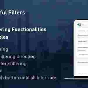 Powerful Filters for wpDataTables GPL – Cascade Filter for WordPress Tables