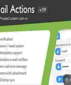 Private Content Mail Actions Addon GPL