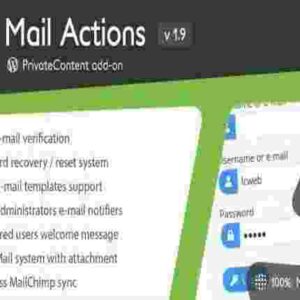 Private Content Mail Actions Addon GPL