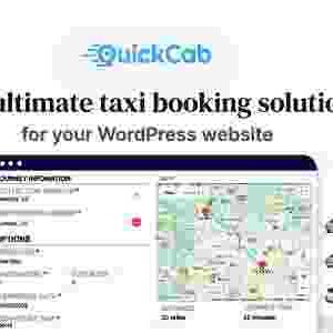 QuickCab WooCommerce Taxi Booking Plugin GPL