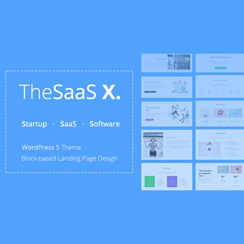TheSaaS X – Responsive SaaS, Startup & Business WordPress Theme