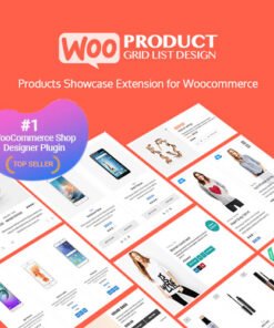 WOO Product Grid/List Design- Responsive Products Showcase Extension for WooCommerce