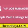 WP Job Manager Simple Paid Listings Addon