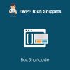 WP Rich Snippets Box Shortcode