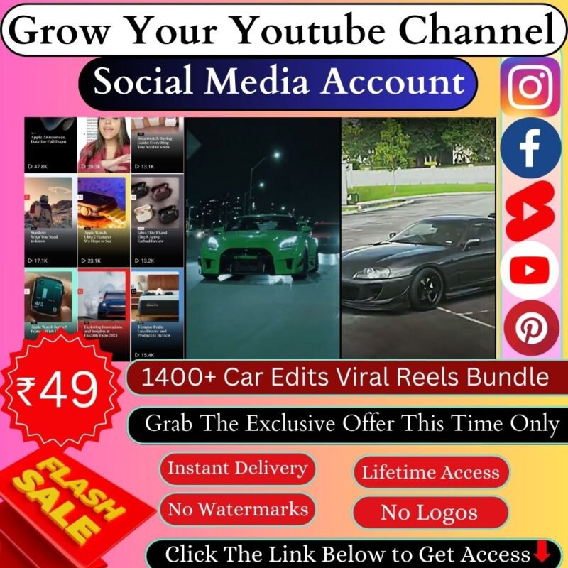 GPL Wordpress Themes 3 1400+ Car Edits Viral Reels Bundle