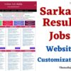 Sarkari Result Jaisi Website Customization