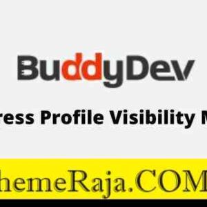 BuddyPress Profile Visibility Manager GPL Plugin