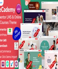 Ecademy Elementor LMS & Online Courses Theme