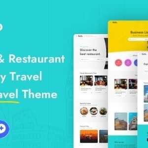 Golo Theme GPL – Directory & Listing, City Travel Guide Websites