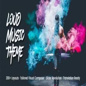 Loud – Music Industry WP Theme