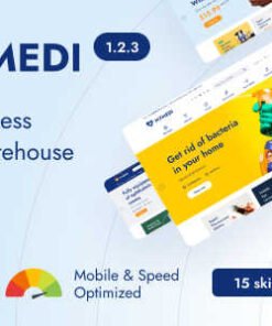 MyMedi Theme GPL Responsive WooCommerce WordPress Medical Website