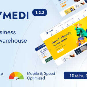 MyMedi Theme GPL Responsive WooCommerce WordPress Medical Website