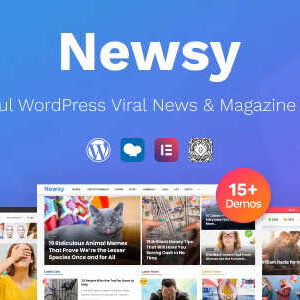 Newsy Theme GPL – Viral News & Magazine WordPress Theme