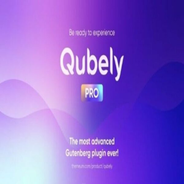 Qubely Pro GPL Gutenberg Blocks and Page Builder