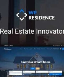 Residence Theme GPL – Real Estate WordPress Website