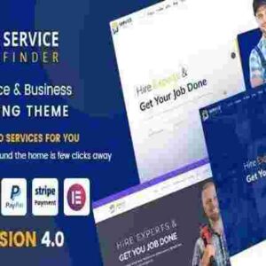 Service Finder GPL Provider and Business Listing WordPress Website