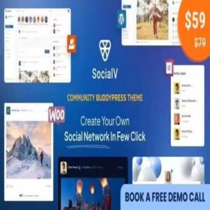 SocialV – Social Network and Community BuddyPress Theme