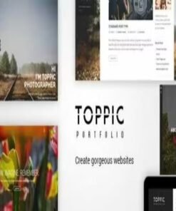 TopPic – Portfolio Photography Theme