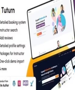 Tuturn Online Tutors MarketPlace WordPress Theme