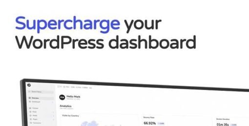 UiPress Pro | Admin 2020 Pro GPL 3.4.02 – Modern WordPress Dashboard ...