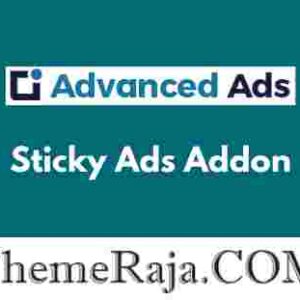 Advanced Ads Sticky Ads Addon GPL Plugin