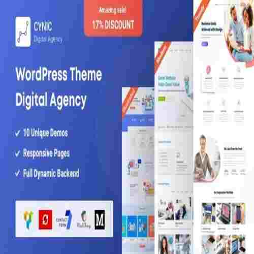 Agency Cynic Digital Agency & Startup Agency WordPress Theme