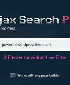 Ajax Search Pro GPL Plugin – Live WordPress Search & Filter Plugin