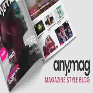 Anymag GPL Theme – Magazine Style WordPress Blog