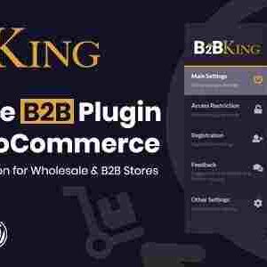 B2BKing GPL The Ultimate WooCommerce B2B & Wholesale Plugin