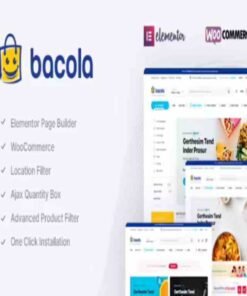 Bacola GPL Theme – Grocery Store And Food Ecommerce Theme