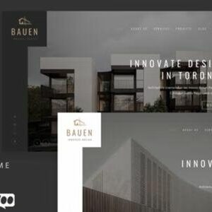 Bauen Theme GPL Architecture & Interior WordPress Theme