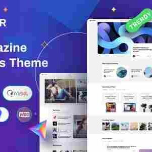 Blogar Theme GPL – Blog Magazine WordPress Website