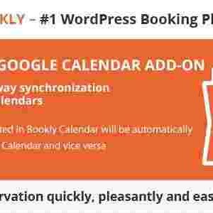 Bookly Advanced Google Calendar Addon GPL Plugin