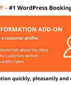 Bookly Customer Information Add-on GPL Plugin