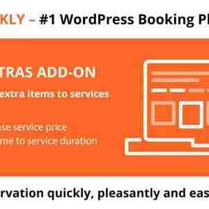 Bookly Service Extras Addon GPL Plugin