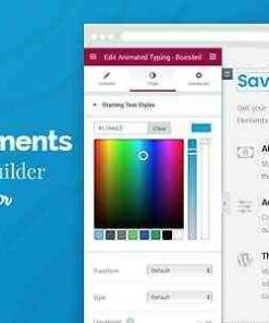 Boosted Elements For Elementor GPL WordPress Page Builder Add-on