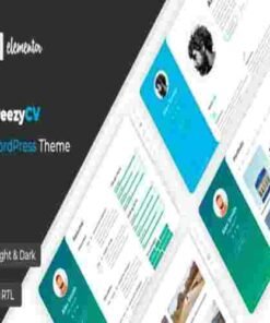 BreezyCV GPL Theme – CV Resume WordPres Theme