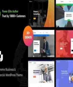 Businext GPL Theme – Business and Financial Institution WordPress Theme